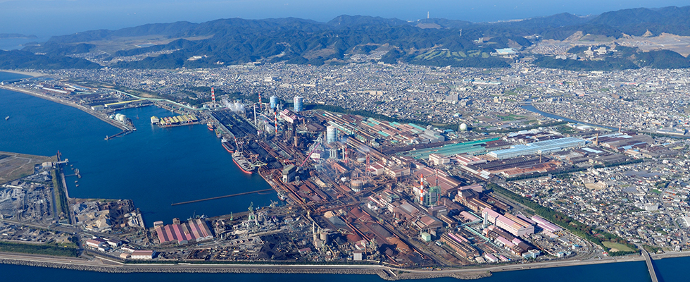 日本製鉄(株)和歌山製鉄所