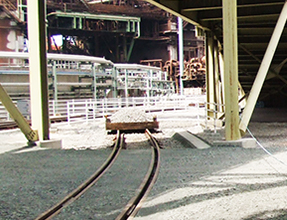 日本製鉄（株）和歌山製鉄所内の写真