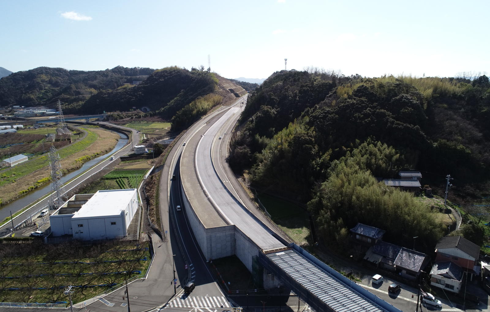 田辺西バイパス芳養・大屋南地区改良工事